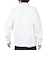 ディーシーシューズ（DC SHOES）GRAFFITI ハーフジップ スウェットシャツ 23FWDPO234085YWHT
