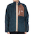 クリフメイヤー（KRIFF MAYER）フリースジャケット シャギーボアスタンドネックジャケット 2214405L-79 NAVY ネイビー アウター