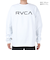 ルーカ（RVCA）BIG RVCA CR トレーナー BD042151 WHT