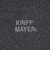 クリフメイヤー（KRIFF MAYER）ライトアウター ジップパーカー カットツイードスタンドジャケット 2325110-19 BLACK ブラック