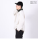 クリフメイヤー（KRIFF MAYER）トレーナー スウェット 裏起毛 マルチカラー ハーフジップ 2327801-8 IVORY アイボリー 綿100