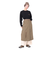 クリフメイヤー（KRIFF MAYER）裏ボアHINOKO巻スカート 2325122L-69 KHAKI