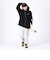 ルーカ（RVCA）FAKE RVCA ジップフーディー BD042157 BLK