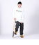 ルーカ（RVCA）BIG RVCA フーディー BD042159 WHT