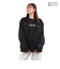 ニキータ（NIKITA）スノーボード ウェア 撥水 プルオーバー OVERSIZE クルー フリース NKT23FL004-BLK