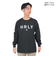 ハーレー（HURLEY）オーバーサイズ ブランドロゴ 長袖Tシャツ 23MLS2200001-DFR