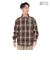 ハーレー（HURLEY）QUILTED フランネルシャツ 23MWV2200003-BRW