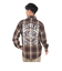 ハーレー（HURLEY）QUILTED フランネルシャツ 23MWV2200003-BRW