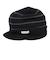 帽子 ニットキャップ バイザー AT23 VISOR BLACK