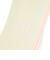 エアボーン（ARBN）ガールズ HEAT-X クルーソックス WHT/PUR ストライプ 2足組 AB43AC1596 WHT19 防寒