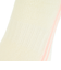 エアボーン（ARBN）ガールズ HEAT-X クルーソックス WHT/PUR ストライプ 2足組 AB43AC1596 WHT19 防寒