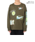 ナイキ（NIKE）ジュニア クルースウェット ART OF PLAY RELAXED 86L109-F84