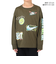ナイキ（NIKE）ジュニア クルースウェット ART OF PLAY RELAXED 86L109-F84