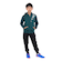 grit fleece パンツ SW3F0041-TR862-GRCD BLK