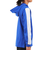 アディダス（adidas）ポリエステル ニットジャケット フーディ Q3688-HM9596 ブルー×ホワイト