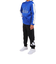 アディダス（adidas）ポリエステル ニットジャケット フーディ Q3688-HM9596 ブルー×ホワイト