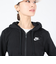 ナイキ（NIKE）NSW クラブ フリース フルジップ長袖フーディー DQ5472-010 ブラック