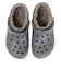 クロックス（crocs）サンダル ジュニア グレー バヤ ラインド クロッグ キッズ Baya Lined Clog チャコールグレー 207500-00Q-…