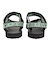 テバ（Teva）サンダル オリジナル ユニバーサル ブラック グリーン 1003987-BNBS ストラップサンダル 面ファスナー 速乾性 軽量