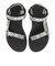 テバ（Teva）サンダル レディース オリジナル ユニバーサル ブラック ホワイト 1003987-BWBLC ストラップサンダル 面ファスナー