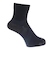 デサント（DESCENTE）ランニングソックス 靴下 MoveSox ブラック DOAVJB02 BK アンクル丈 スポーツ スパイラルサポート