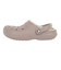 クロックス（crocs）サンダル クラシック ラインド クロッグ ベージュ 203591-2YB-2023 内側フリース 暖かい 軽い ふわふわ