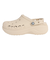 クロックス（crocs）サンダル BayaPlfmLnClog White 208708-11S-2023