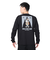 クリフメイヤー（KRIFF MAYER）バックプリント おしゃれ 長袖Tシャツ キャンプラビット ロンT 2337807-19:BLACK ブラック ユニセッ…