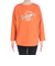 クリフメイヤー（KRIFF MAYER）ロンT 長袖Tシャツ SNOOPY スヌーピー ゆるロンT 2337824L-45:ORANGE オレンジ