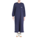 クリフメイヤー（KRIFF MAYER）ワンピース ルームウェア TOTONOU CLUB ワンピースセット 2337825L-79:NAVY ネイビー 手拭…