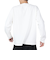 ニューバランス（new balance）長袖Tシャツ メンズ 白 1000 レギュラーフィット AMT25023SST