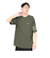 ハーレー（HURLEY）ラッシュガード ファントム オーバーサイズド レオパード ブロック パーティー半袖Tシャツ MUT2411002-OLV