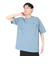 ハーレー（HURLEY）ラッシュガード ファントム ウーブン オーバーサイズド アイコン半袖Tシャツ MUT2411010-DBLE