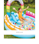 インテックス（INTEX）Candy Fun インフレータブル プレイセンター 滑り台付き キッズプール 57144 家庭用プール