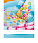 インテックス（INTEX）Candy Fun インフレータブル プレイセンター 滑り台付き キッズプール 57144 家庭用プール