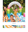 インテックス（INTEX）Candy Fun インフレータブル プレイセンター 滑り台付き キッズプール 57144 家庭用プール