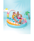 インテックス（INTEX）Candy Fun インフレータブル プレイセンター 滑り台付き キッズプール 57144 家庭用プール
