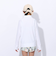 ロキシー（ROXY）長袖 キッズ MINI SIMPLY BOTANICAL LOGO STAND ラッシュガード 24SPTLY241108WHT