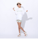 ロキシー（ROXY）長袖 キッズ MINI SIMPLY BOTANICAL LOGO STAND ラッシュガード 24SPTLY241108WHT