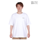 ルーカ（RVCA）tシャツ 半袖 ホワイト THRASHED BOX 半袖Tシャツ BE041224 WHT