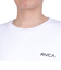 ルーカ（RVCA）tシャツ 半袖 ホワイト THRASHED BOX 半袖Tシャツ BE041224 WHT
