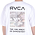 ルーカ（RVCA）tシャツ 半袖 ホワイト THRASHED BOX 半袖Tシャツ BE041224 WHT