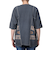 クリフメイヤー（KRIFF MAYER）リメイク風 ピグメント モモンガ 半袖Tシャツ 2347203L-17 CHARCOAL