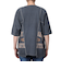 クリフメイヤー（KRIFF MAYER）リメイク風 ピグメント モモンガ 半袖Tシャツ 2347203L-17 CHARCOAL