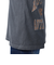 クリフメイヤー（KRIFF MAYER）リメイク風 ピグメント モモンガ 半袖Tシャツ 2347203L-17 CHARCOAL