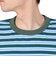 クリフメイヤー（KRIFF MAYER）チルタイムマルチボーダー半袖Tシャツ 2343100-65:GREEN