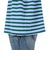 クリフメイヤー（KRIFF MAYER）チルタイムマルチボーダー半袖Tシャツ 2343100-65:GREEN