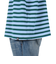 クリフメイヤー（KRIFF MAYER）チルタイムマルチボーダー半袖Tシャツ 2343100-65:GREEN