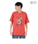 クリフメイヤー（KRIFF MAYER）アニマル半袖Tシャツ プードル 2347204-35:RED