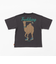 クリフメイヤー（KRIFF MAYER）ジュニア 半袖 Tシャツ ウェットプロテクトアニマルTシャツ ラクダ 2347859K-17:CHARCOAL 冷感